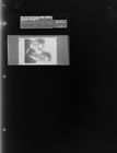 Re-photo of couple with caption Embree-Margriet (1 Negative), November 7-9, 1966 [Sleeve 22, Folder d, Box 41]